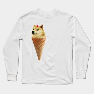 Doge Cream Long Sleeve T-Shirt